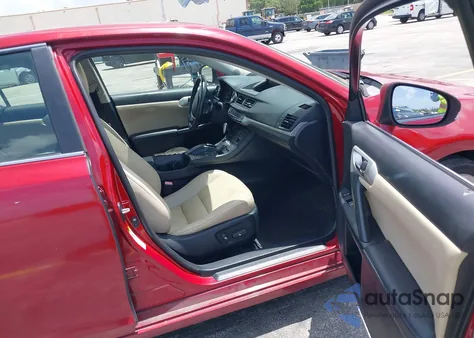 2013 Lexus Ct 200H z USA, uszkodzony, nr VIN JTHKD5BH4D2134161